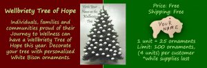 Wellbriety Tree of Hope Onaments